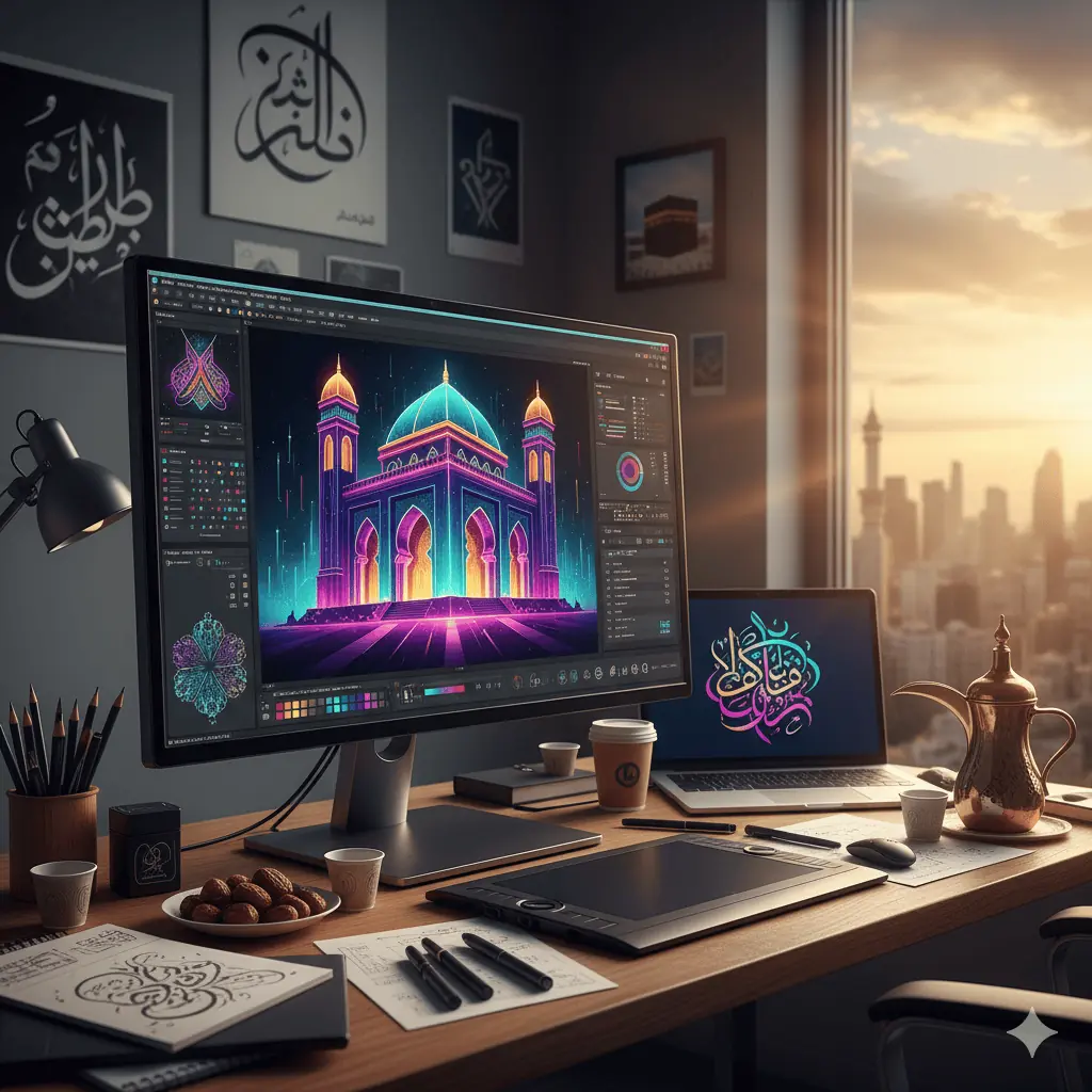 تصميم جرافيك - شعارات وهوية بصرية سعودية